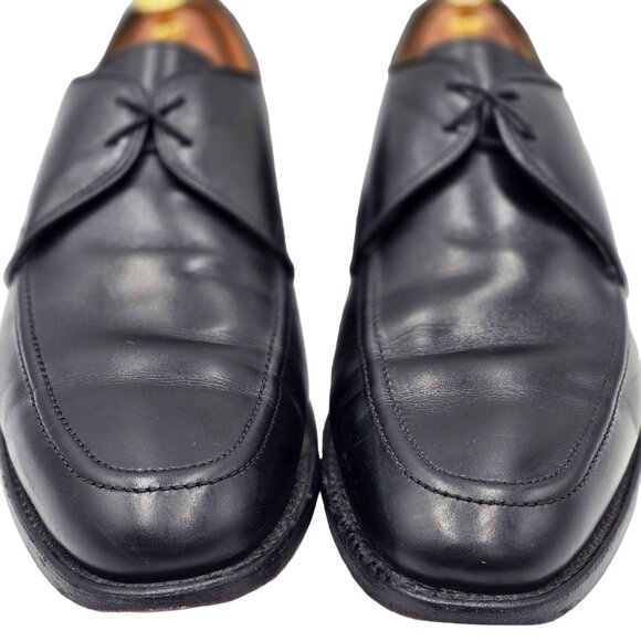 Allen Edmonds Slayton Men\'s size 10.5D Black Leather Derby Oxfords Dress Shoes main image 6